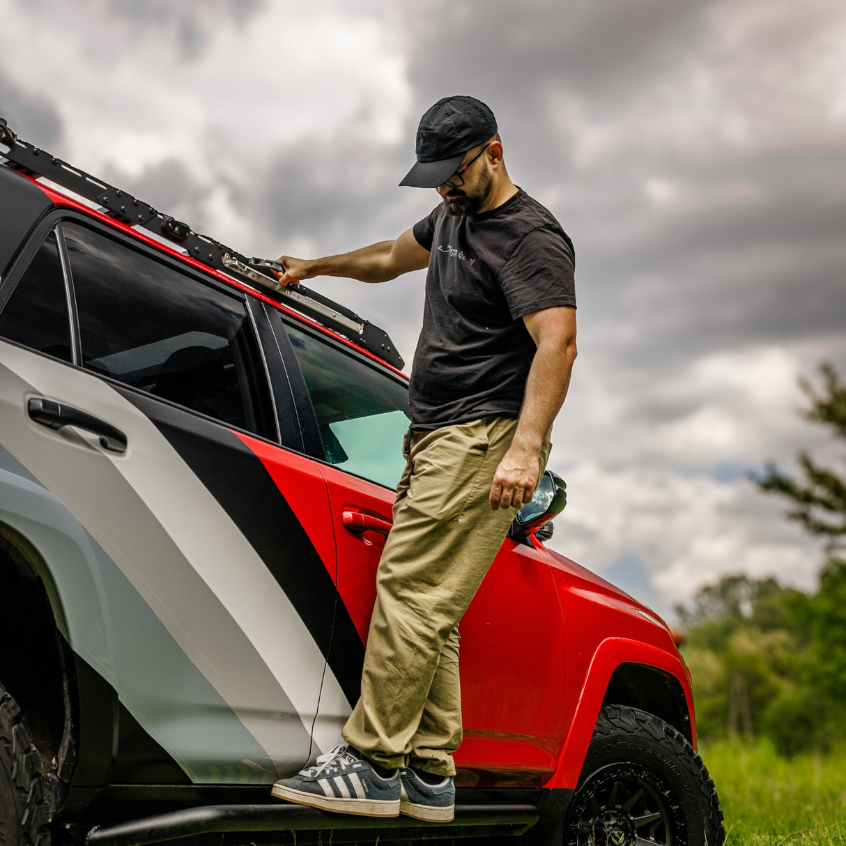 VIPER Roof Rack Grab Handle (pair in set) - Bison Gear