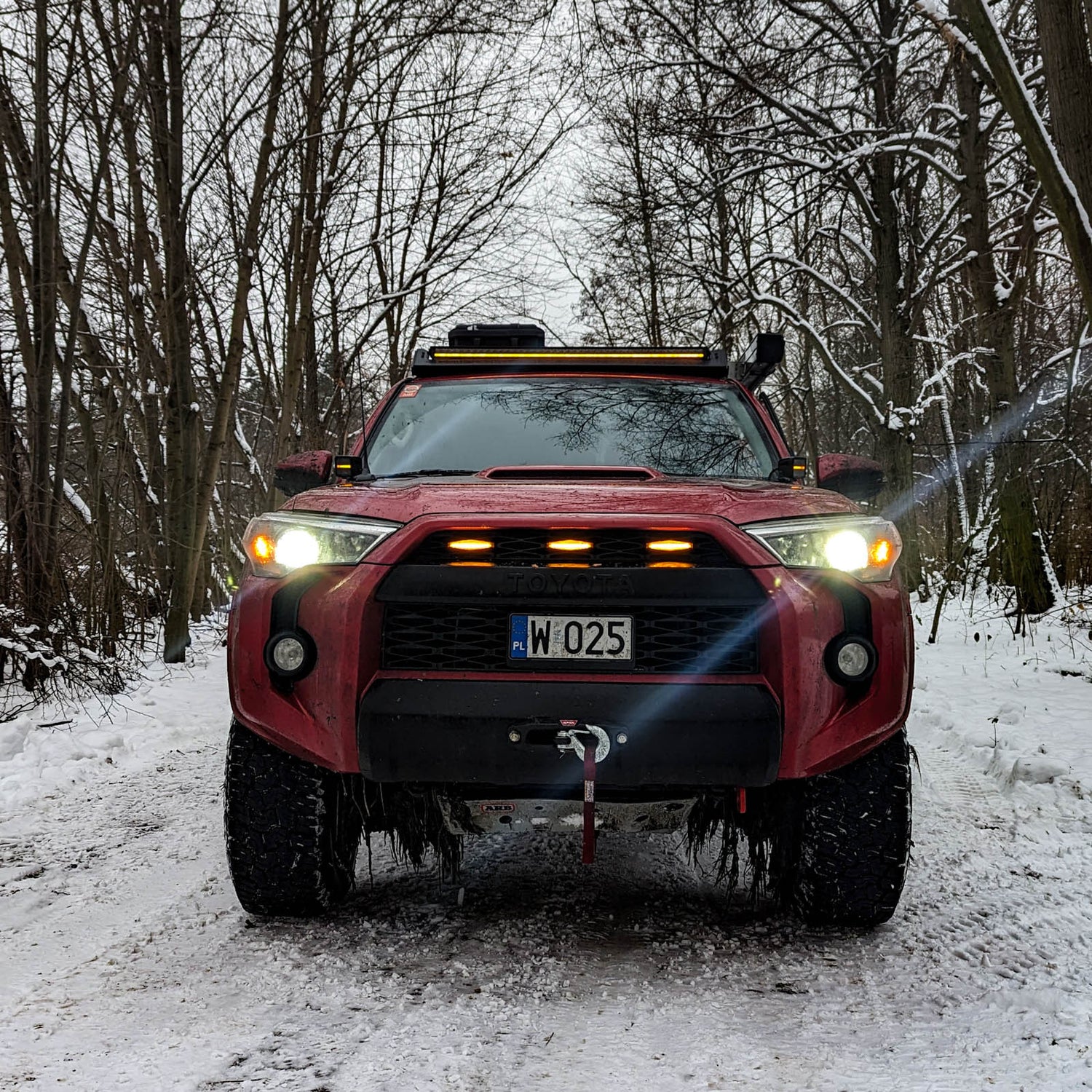 Winch Mount - TOYOTA 4Runner 5th Gen - Bison Gear