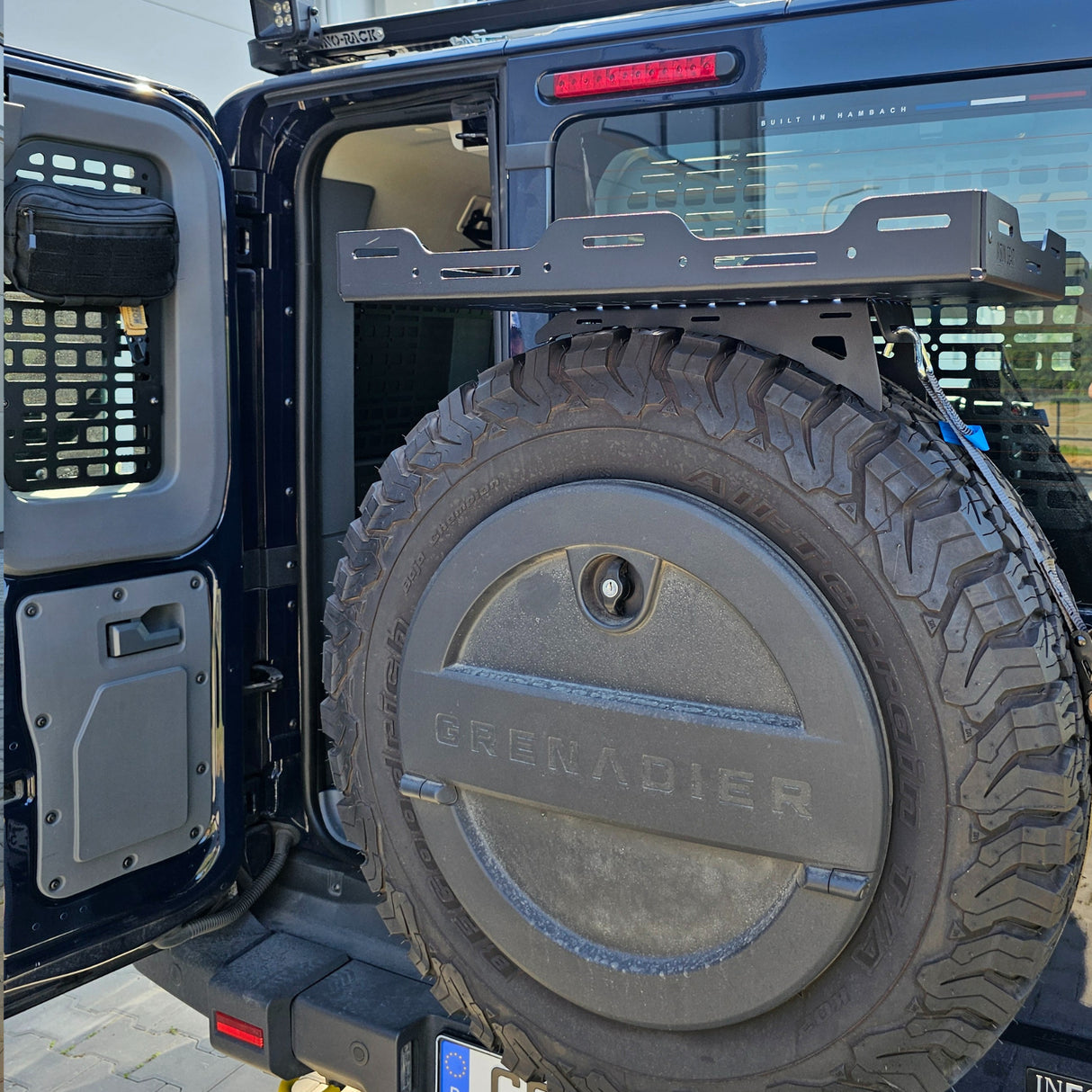 Spare Wheel Tray - Bison Gear