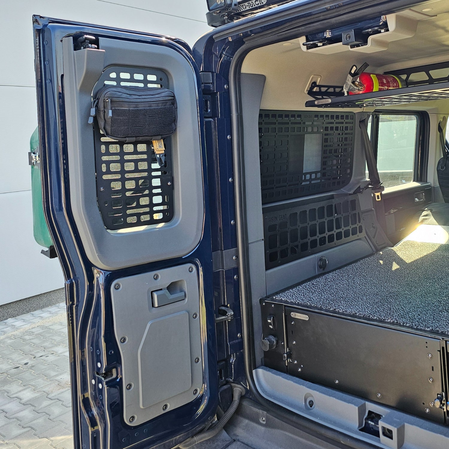 Small Door MOLLE Panel - Grenadier - Bison Gear