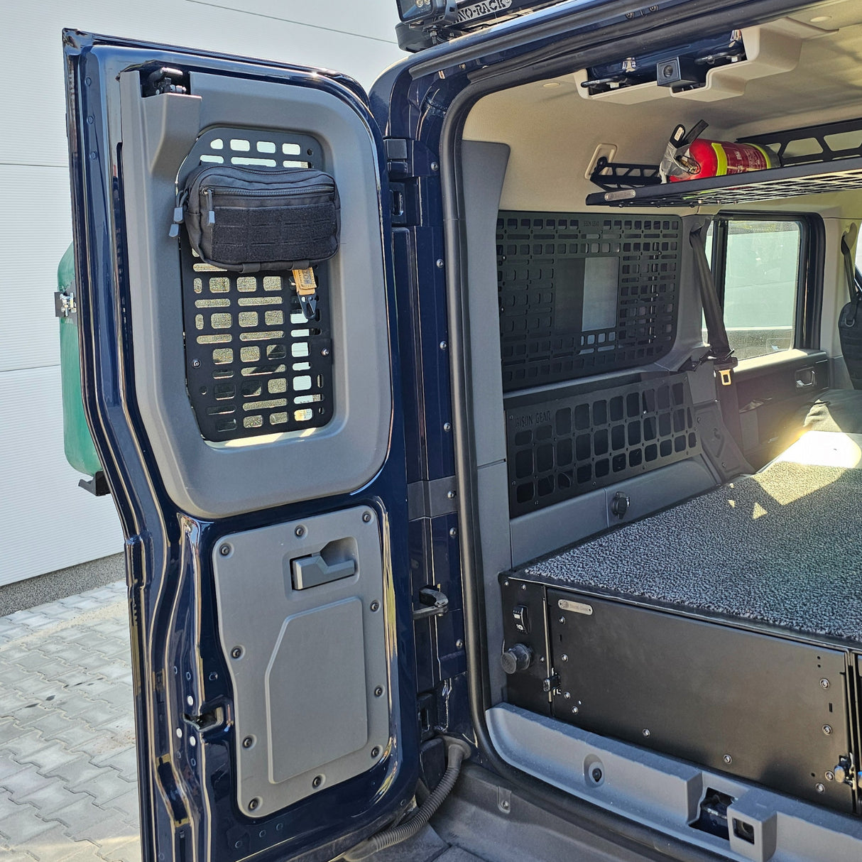 Small Door MOLLE Panel - Grenadier - Bison Gear