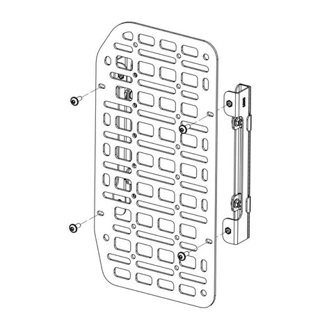 Small Door MOLLE Panel - Grenadier - Bison Gear