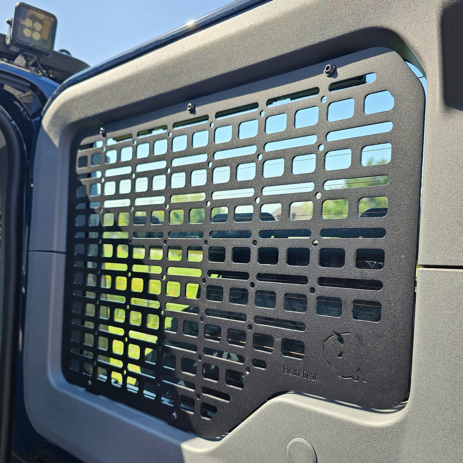 Large Door MOLLE Panel - Grenadier - Bison Gear