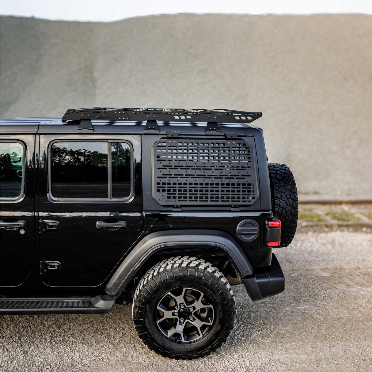 3/4 Roof Rack - Wrangler JLU - Bison Gear
