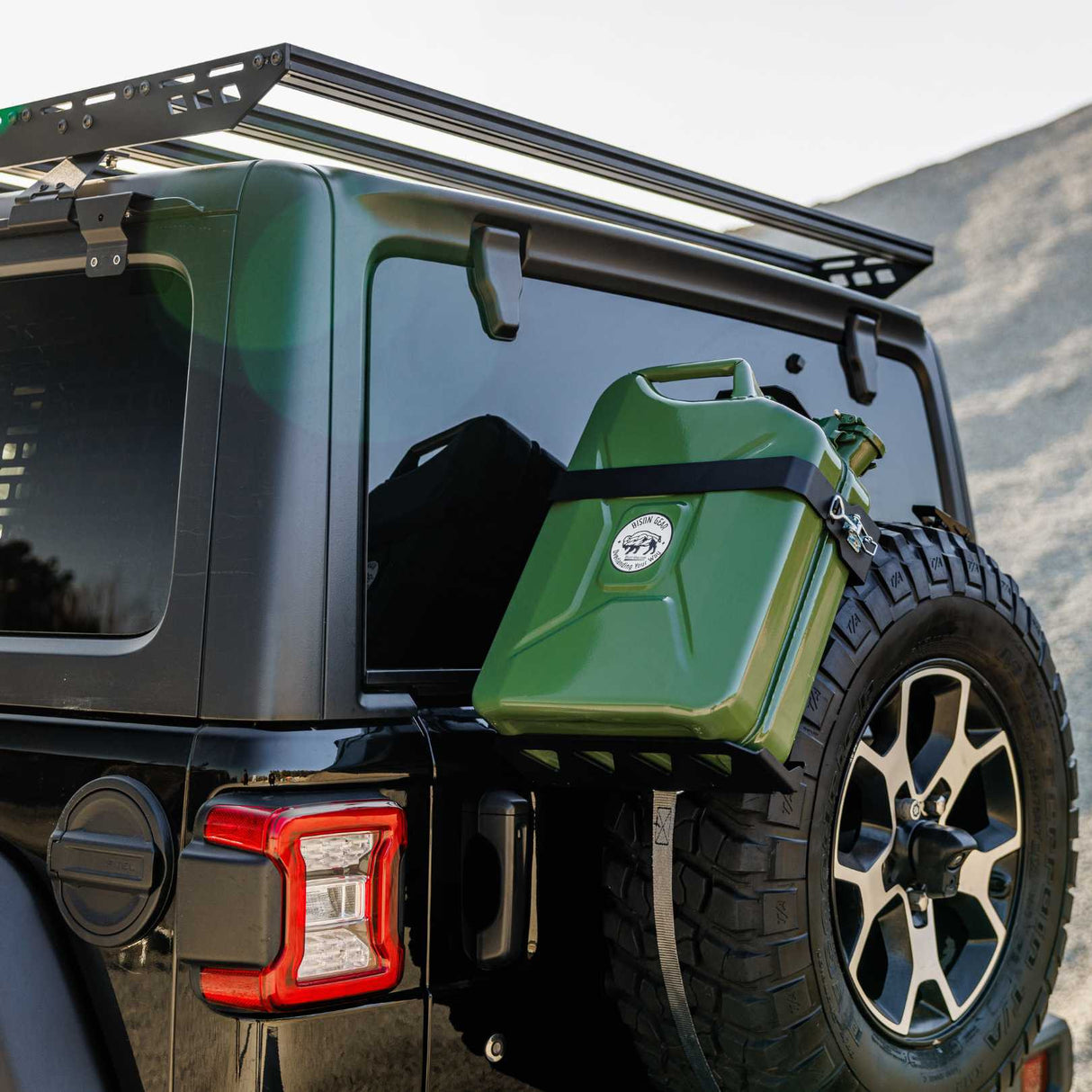 Jerry Can Mount - Bison Gear