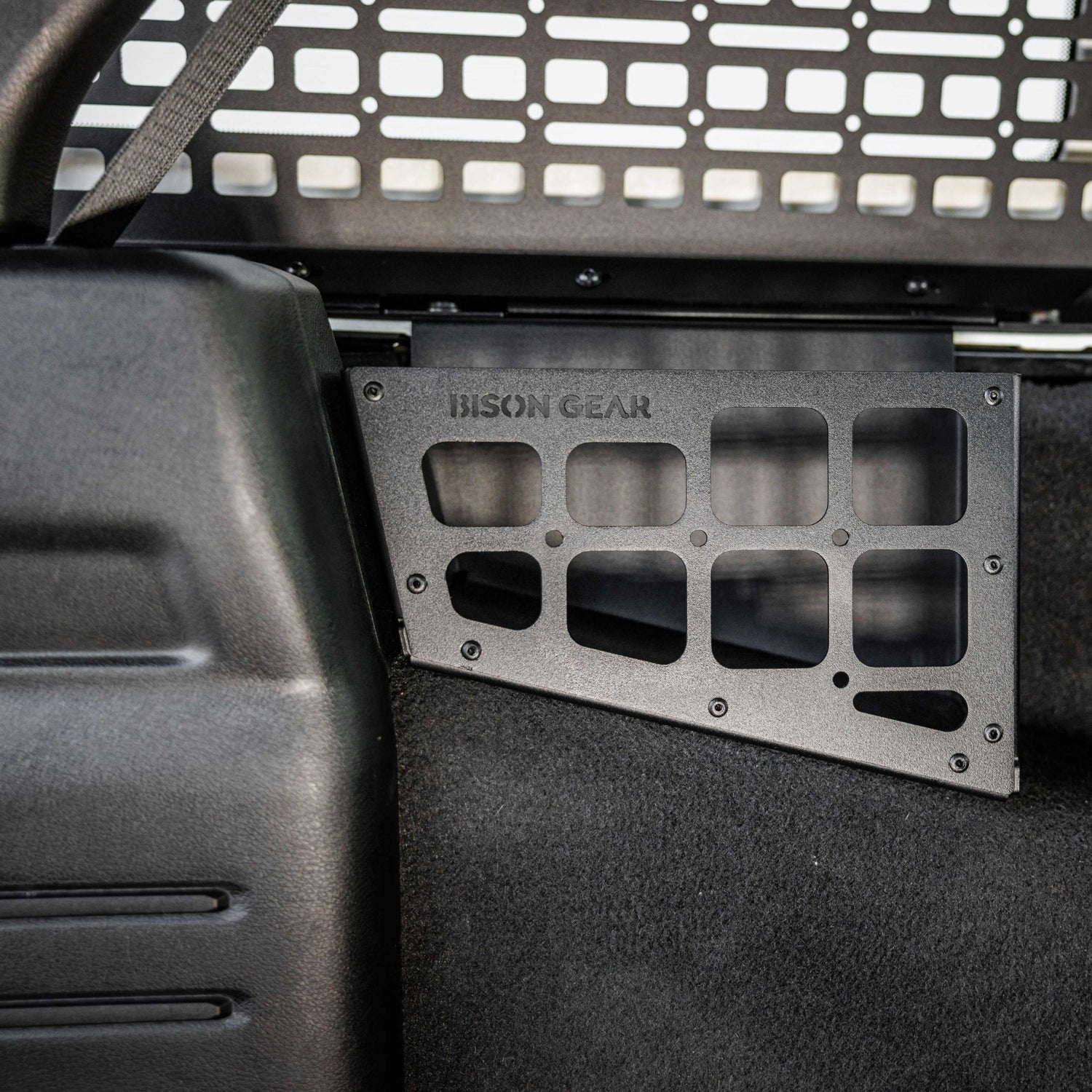 Left Cargo Basket - Wrangler JLU - Bison Gear
