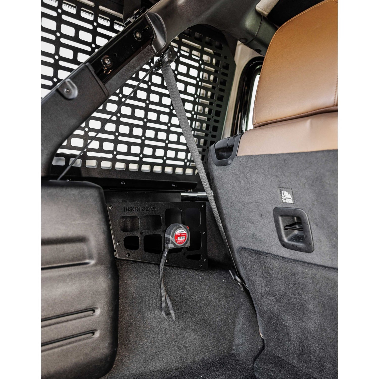 Left Cargo Basket - Wrangler JLU - Bison Gear