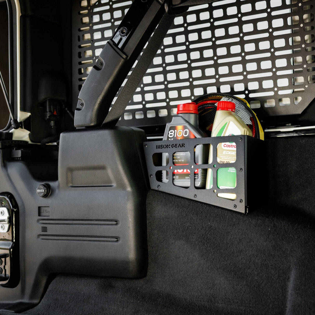 Left Cargo Basket - Wrangler JLU - Bison Gear