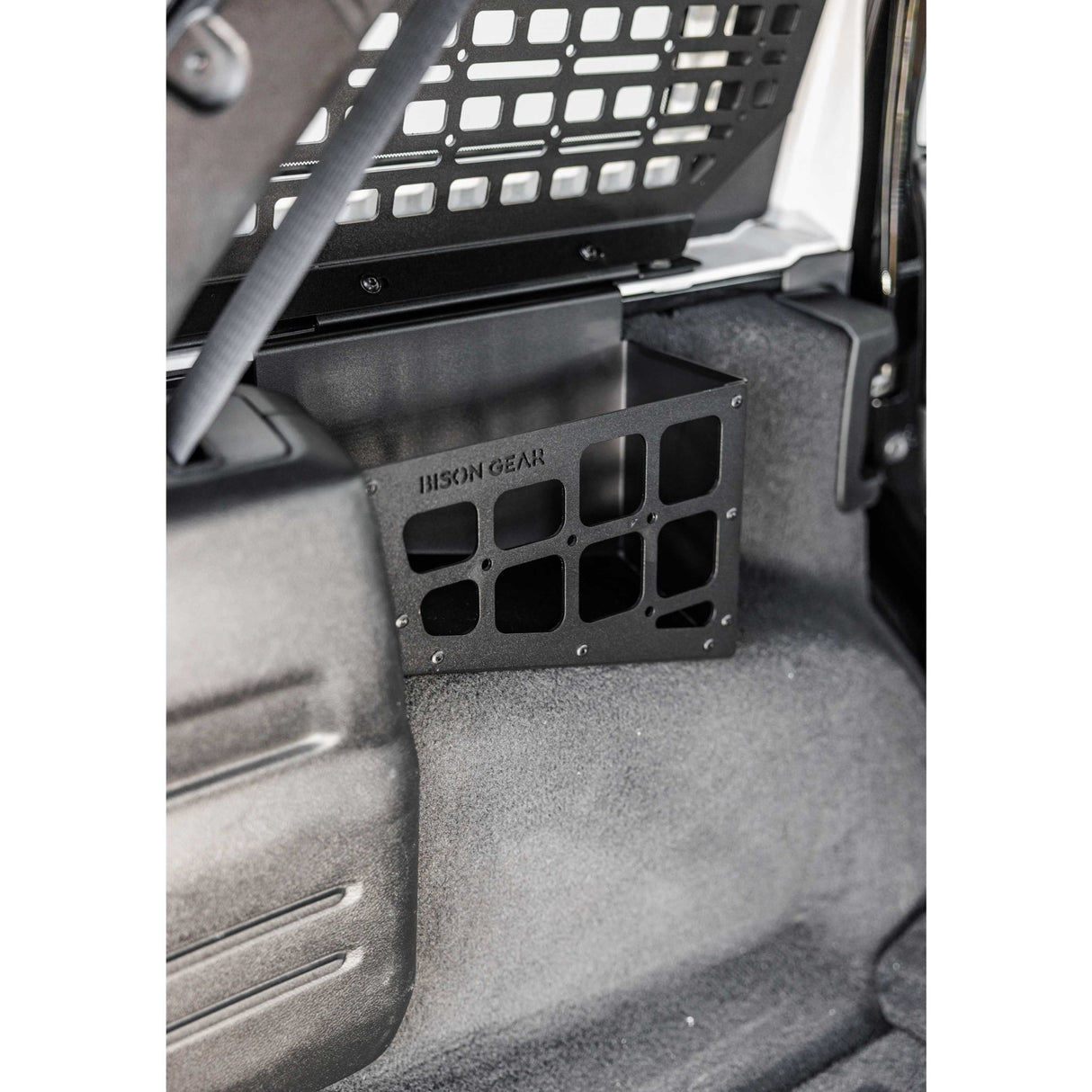 Left Cargo Basket - Wrangler JLU - Bison Gear