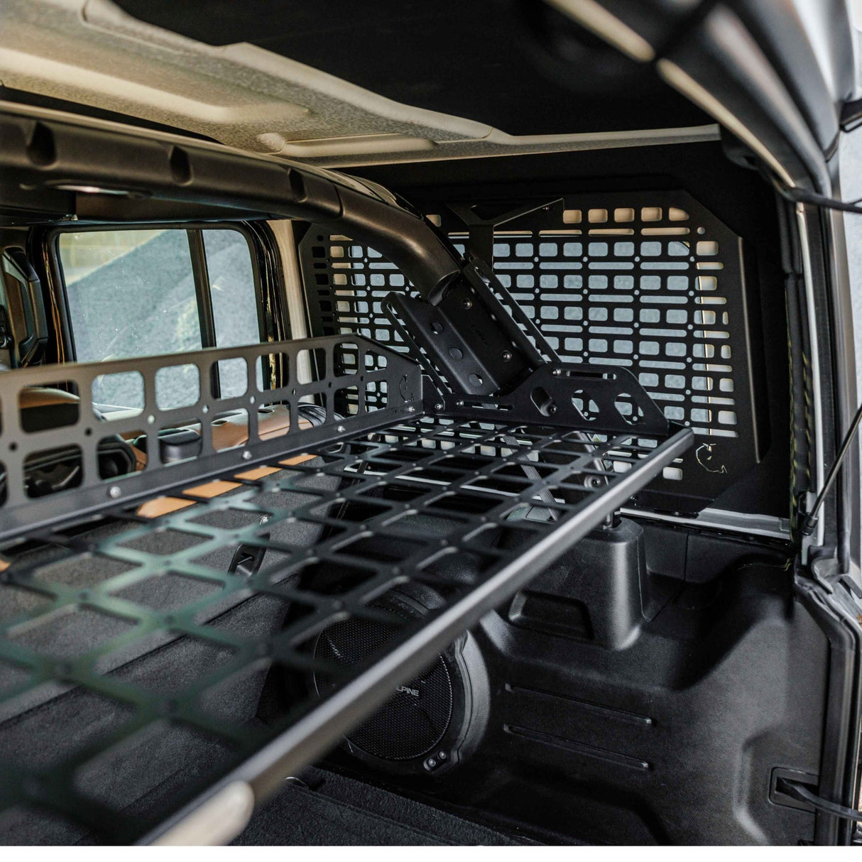 Roof Shelf - Wrangler JLU - Bison Gear