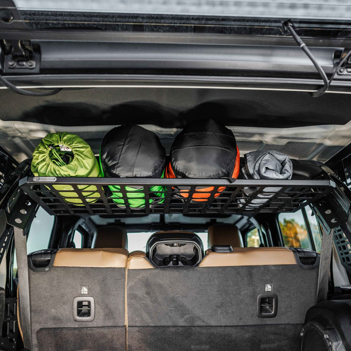 Roof Shelf - Wrangler JLU - Bison Gear