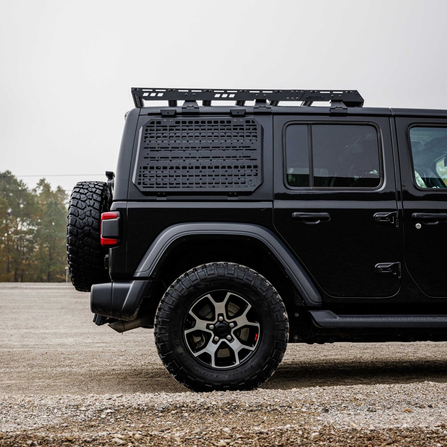 External MOLLE Panel - Wrangler JLU - Bison Gear