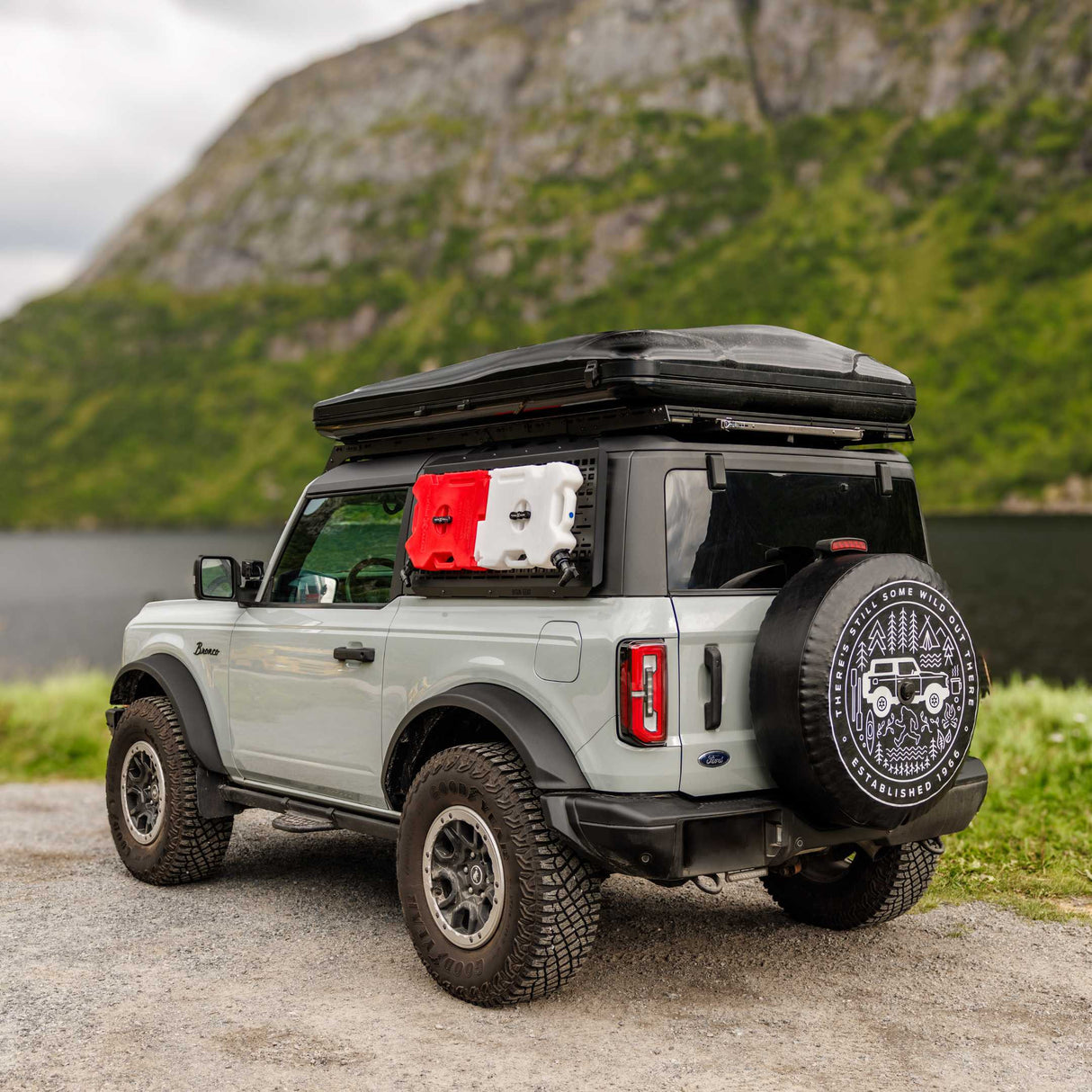 External MOLLE Panel - Bronco 6G 2 - Door - Bison Gear