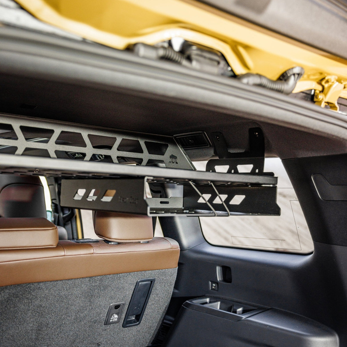 Shelf + Chair Storage SET - Pajero/Montero IV - Bison Gear