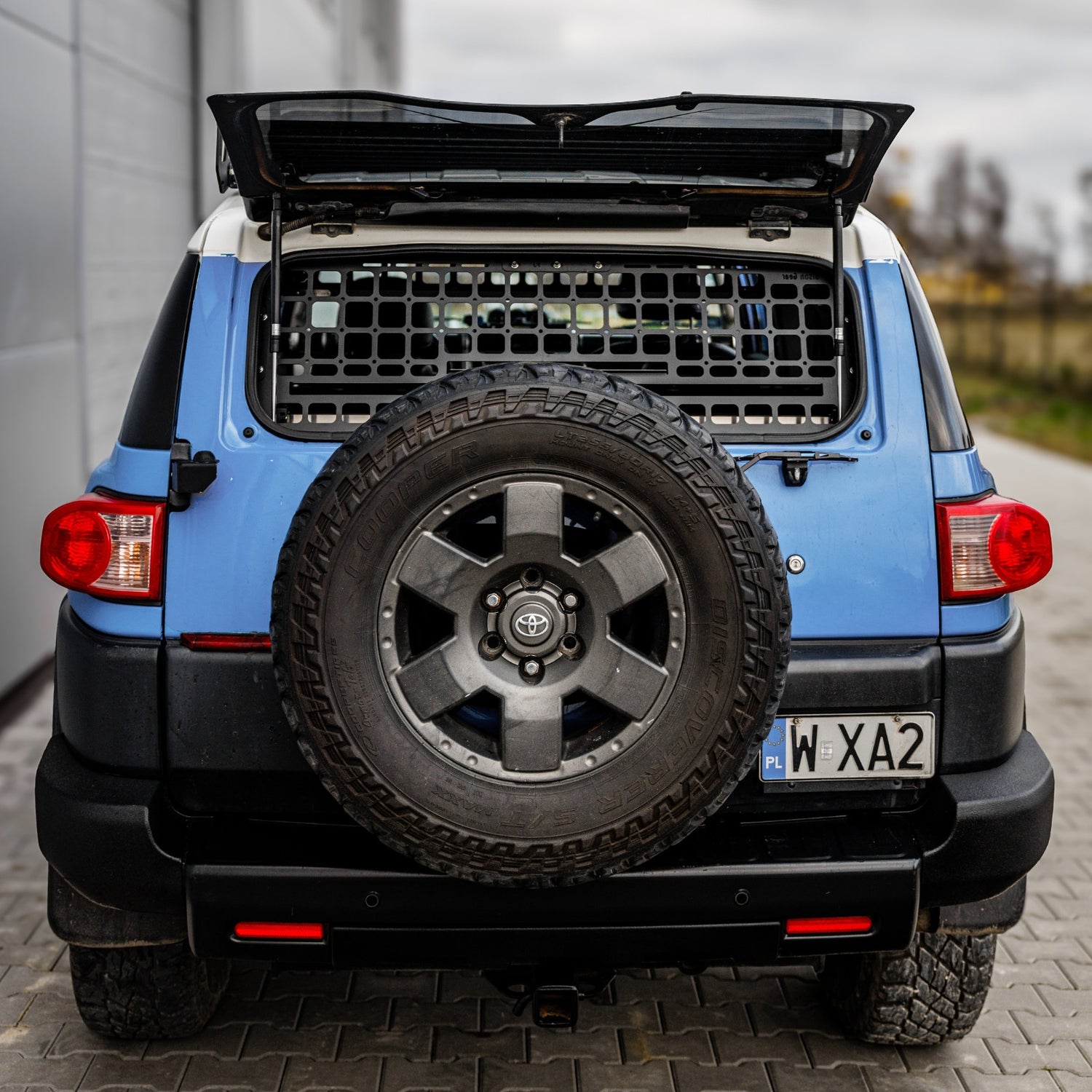 Back Window MOLLE Panel - FJ Cruiser - Bison Gear