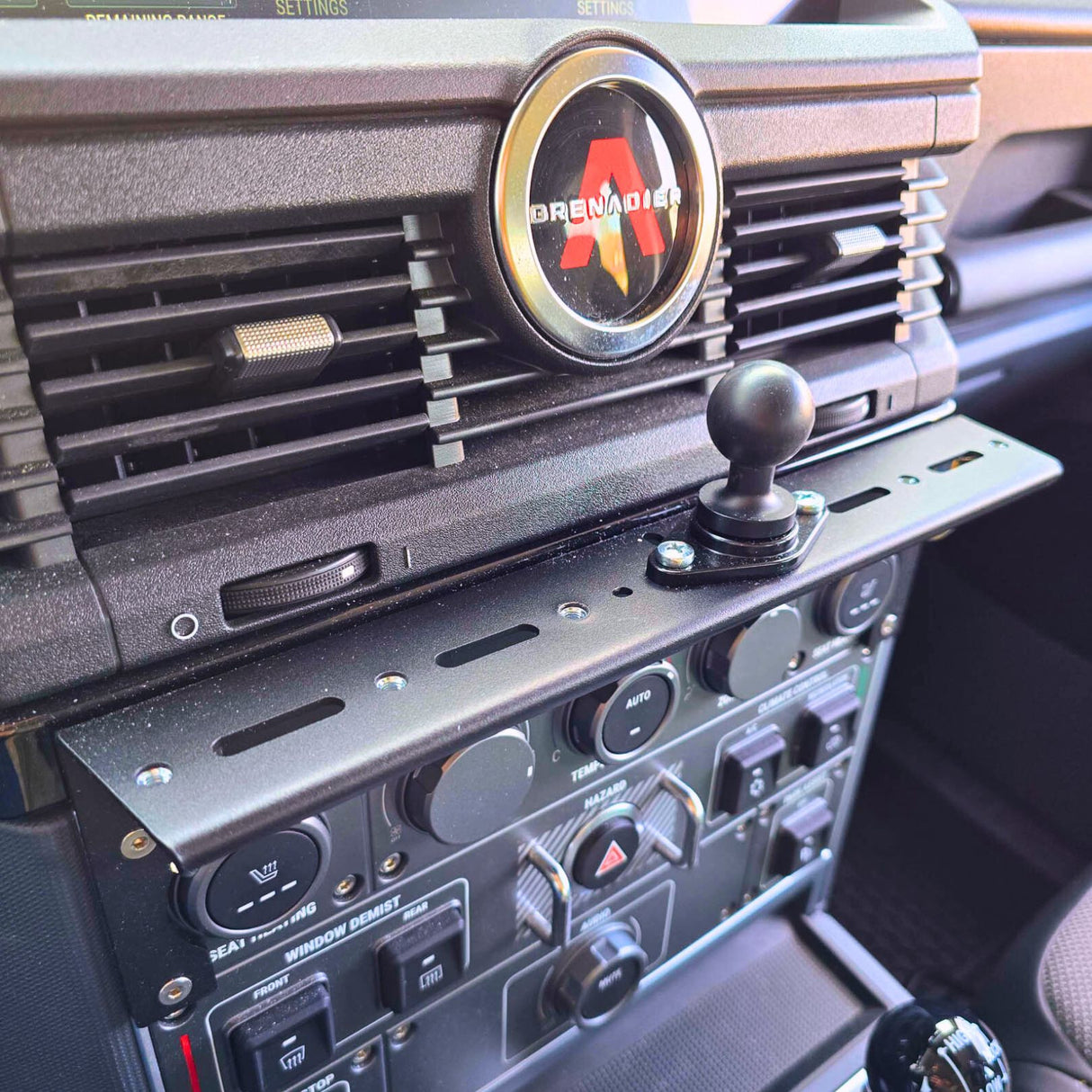 Dash Mounting Platform - Grenadier - Bison Gear