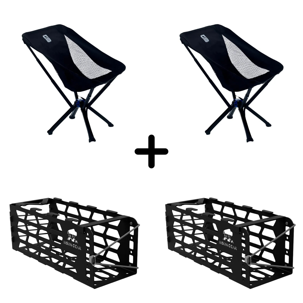 SET: 2x YAK Chair + 2x YAK Chair Mount
