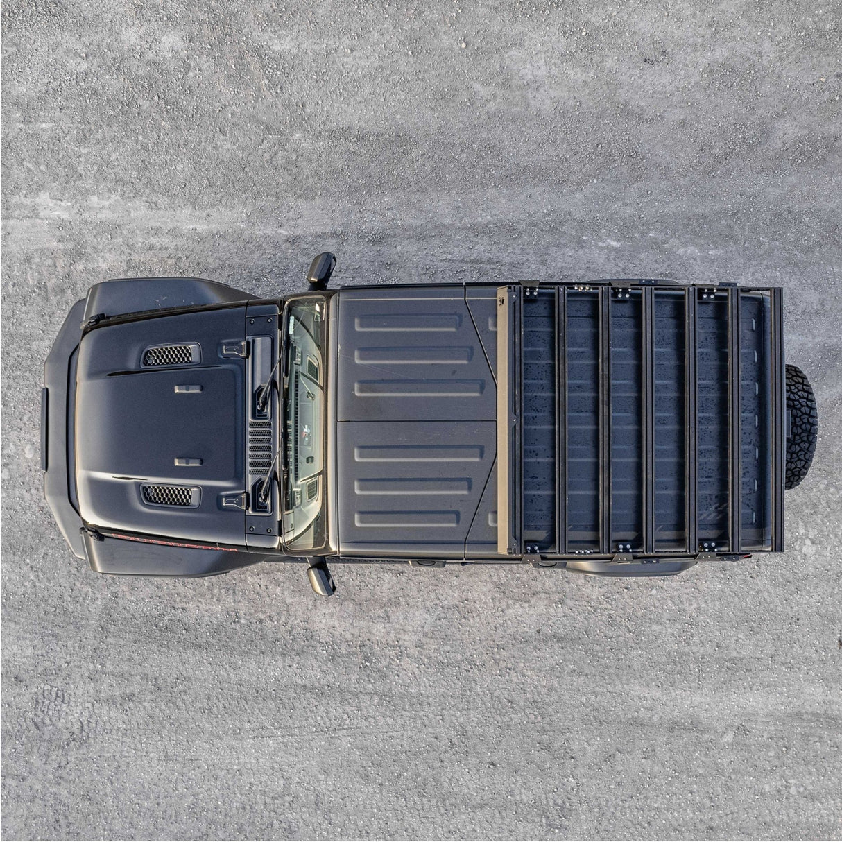 3/4 Roof Rack - Wrangler JLU-3-Bison Gear