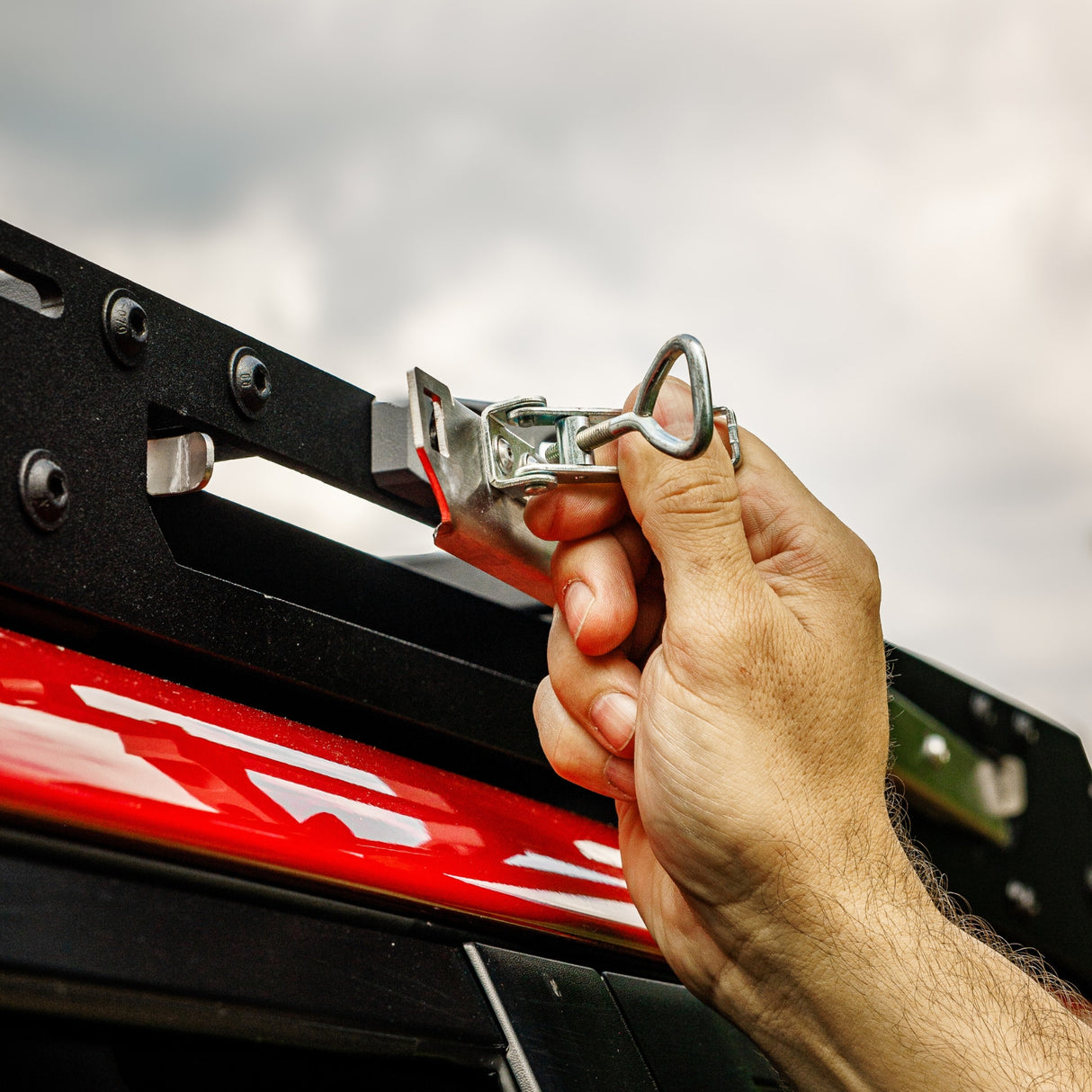 OX PRO Under Roof Rack Camping Table Kit - Bison Gear