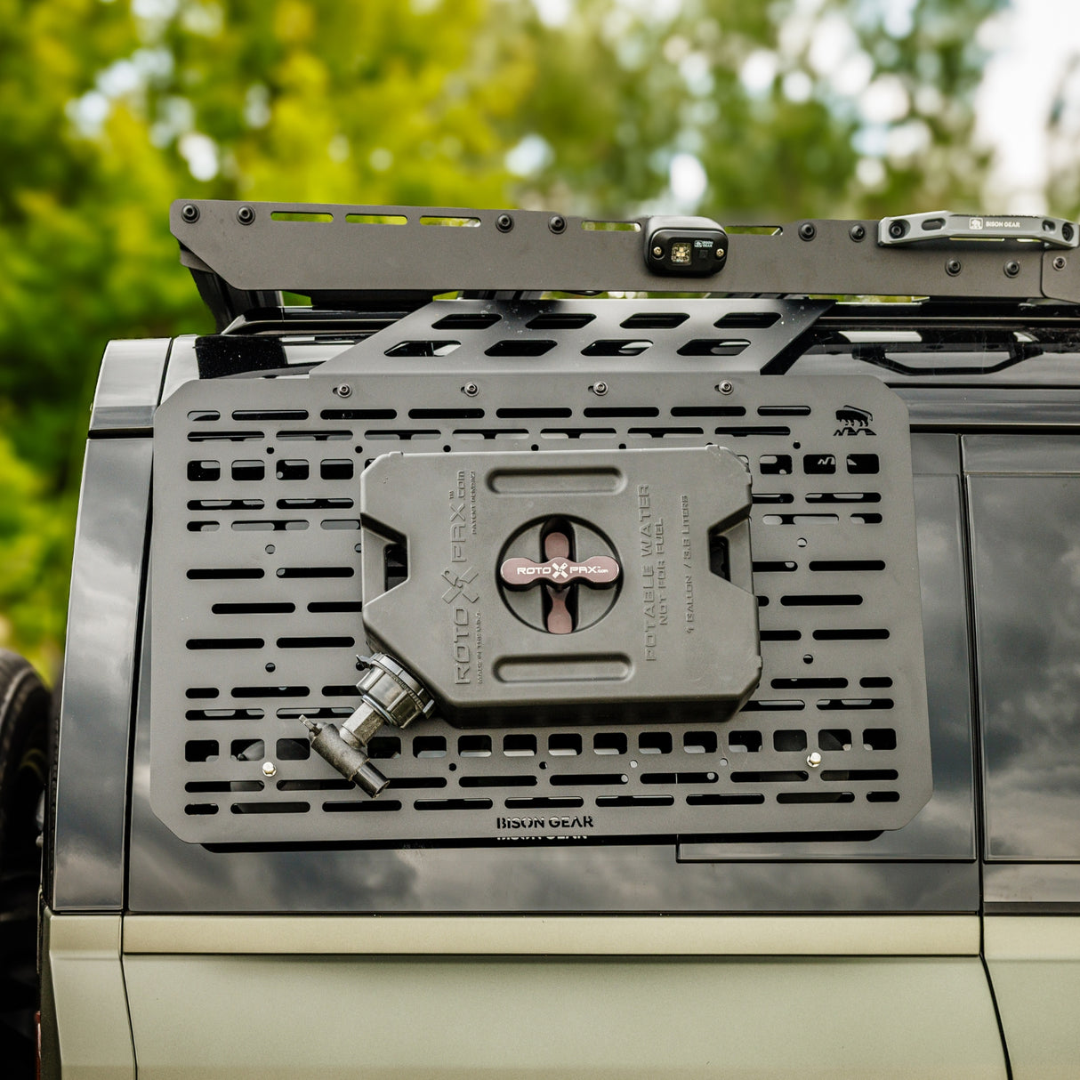External MOLLE Panel - Defender L663 - Bison Gear