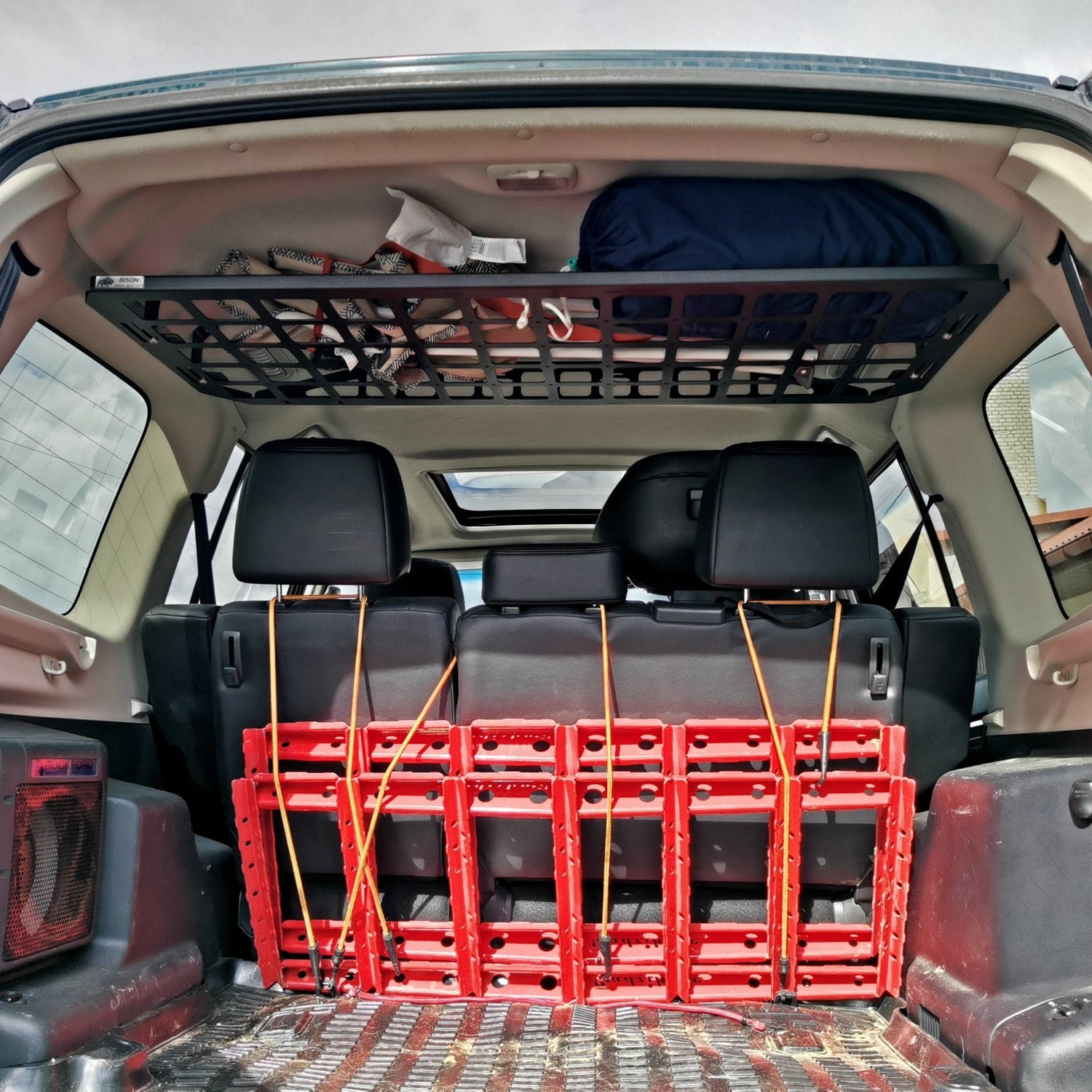 Shelf + Chair Storage SET - Pajero/Montero IV - Bison Gear