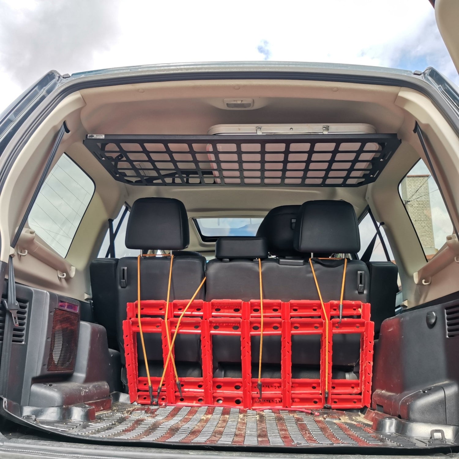 Shelf + Chair Storage SET - Pajero/Montero IV - Bison Gear