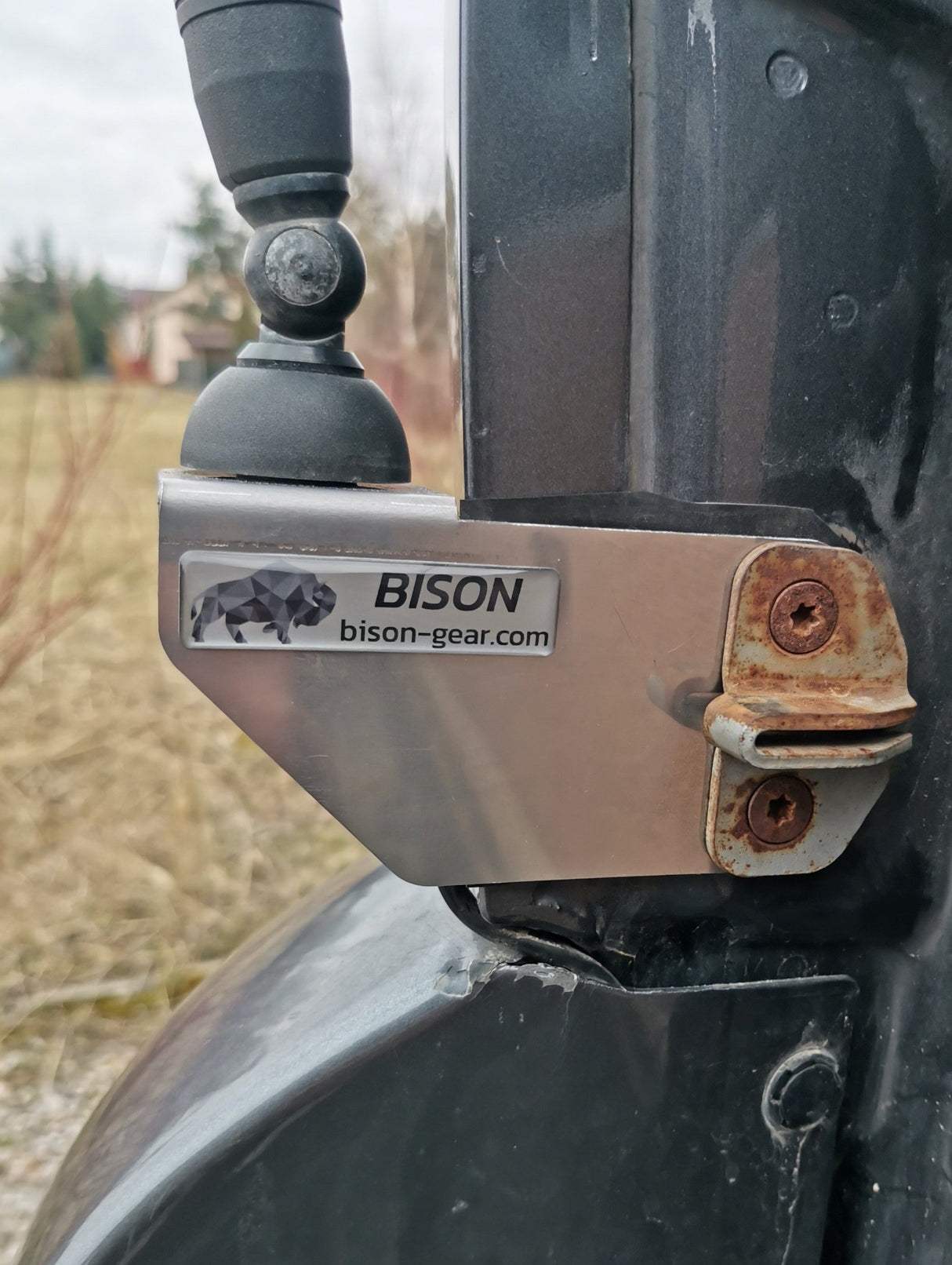CB Radio Bracket - LC120/GX470 - Bison Gear