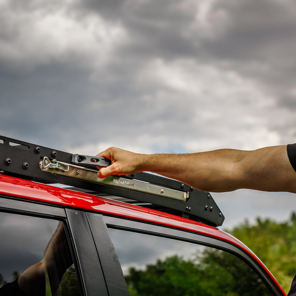 VIPER Roof Rack Grab Handle (pair in set) - Bison Gear