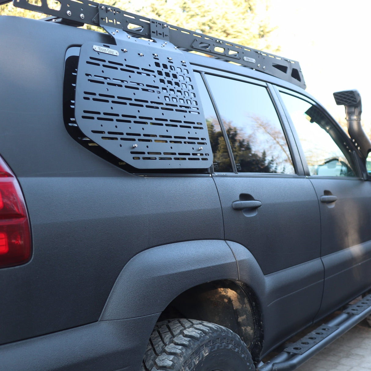 External MOLLE Panel - LC120/GX470 - Bison Gear