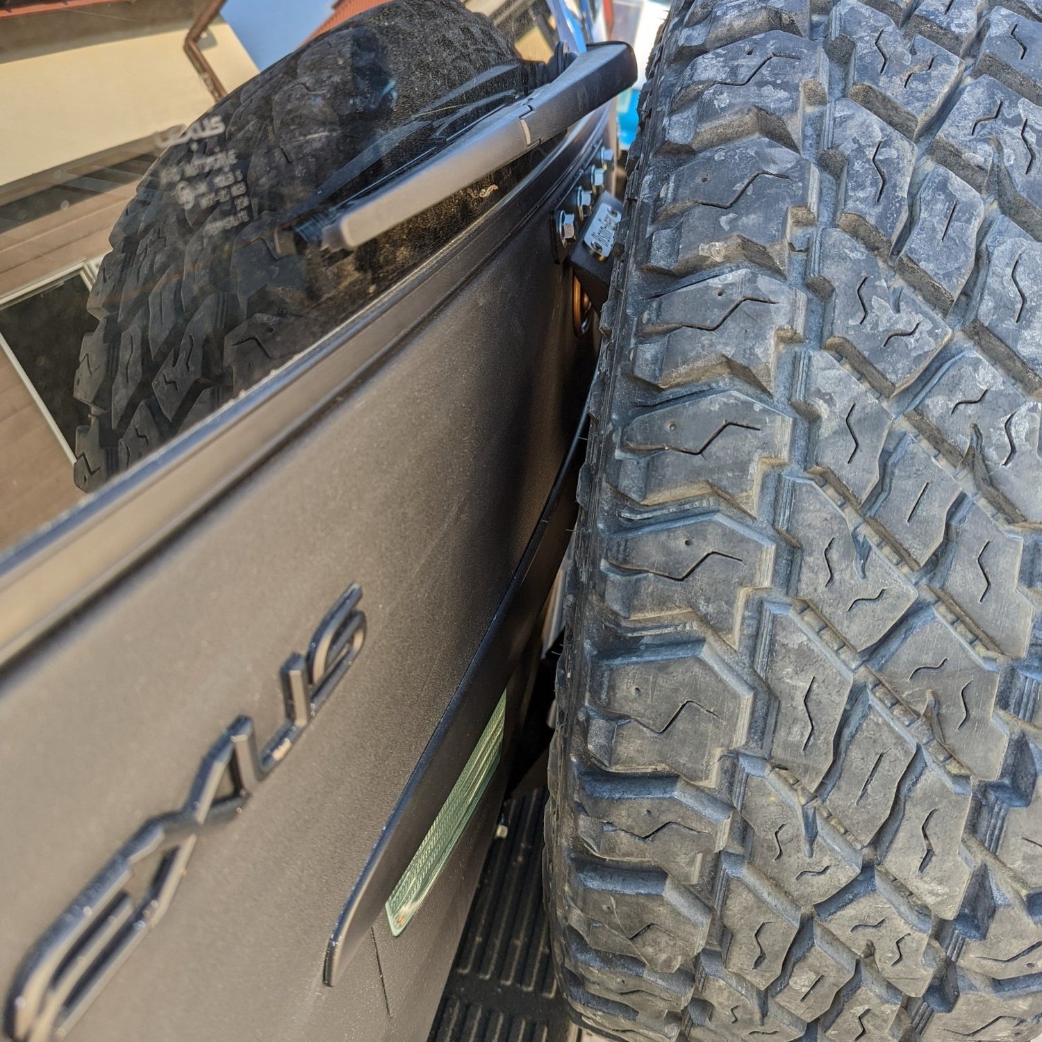 Tire Carrier - LC120/GX470 - Bison Gear