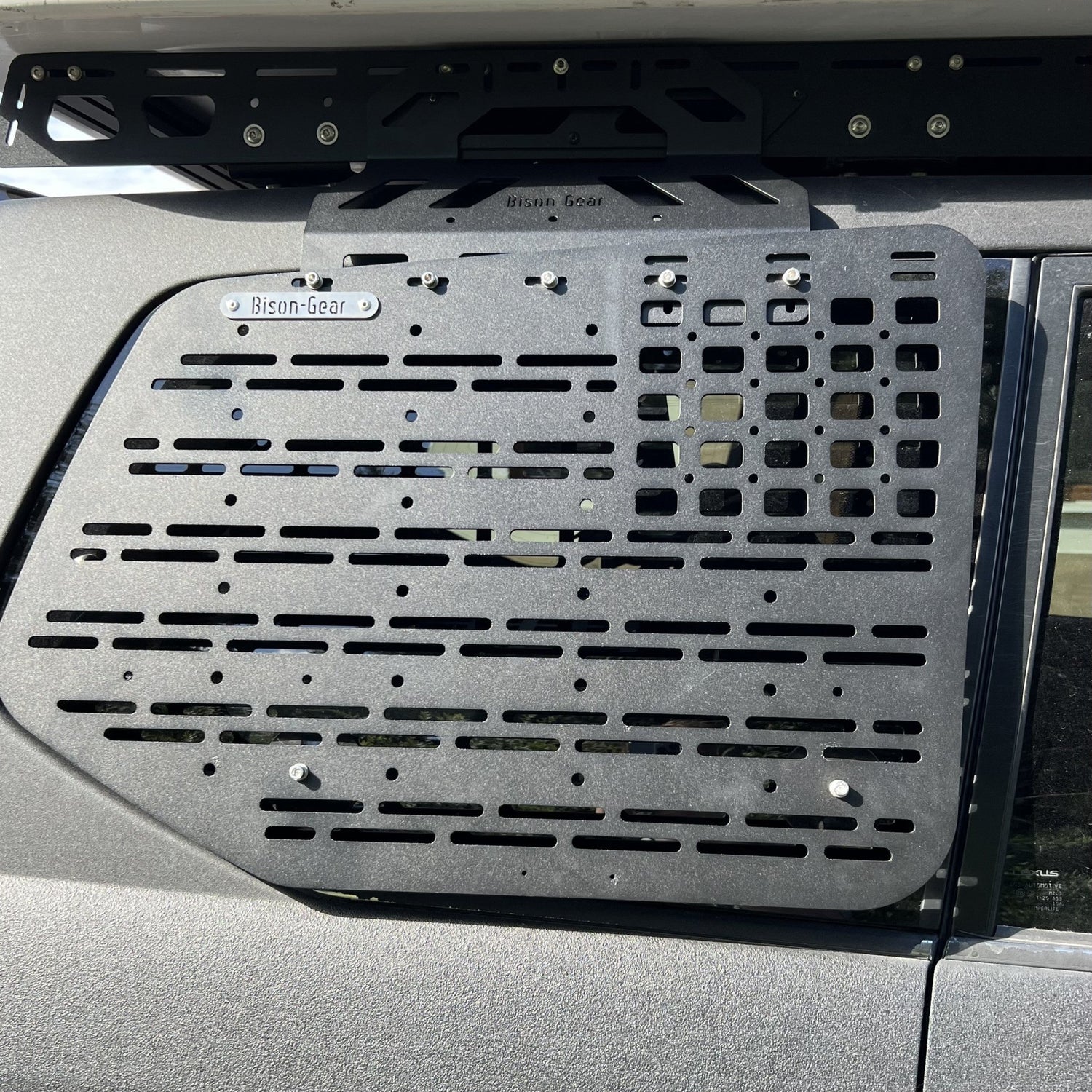 External MOLLE Panel - LC120/GX470 - Bison Gear