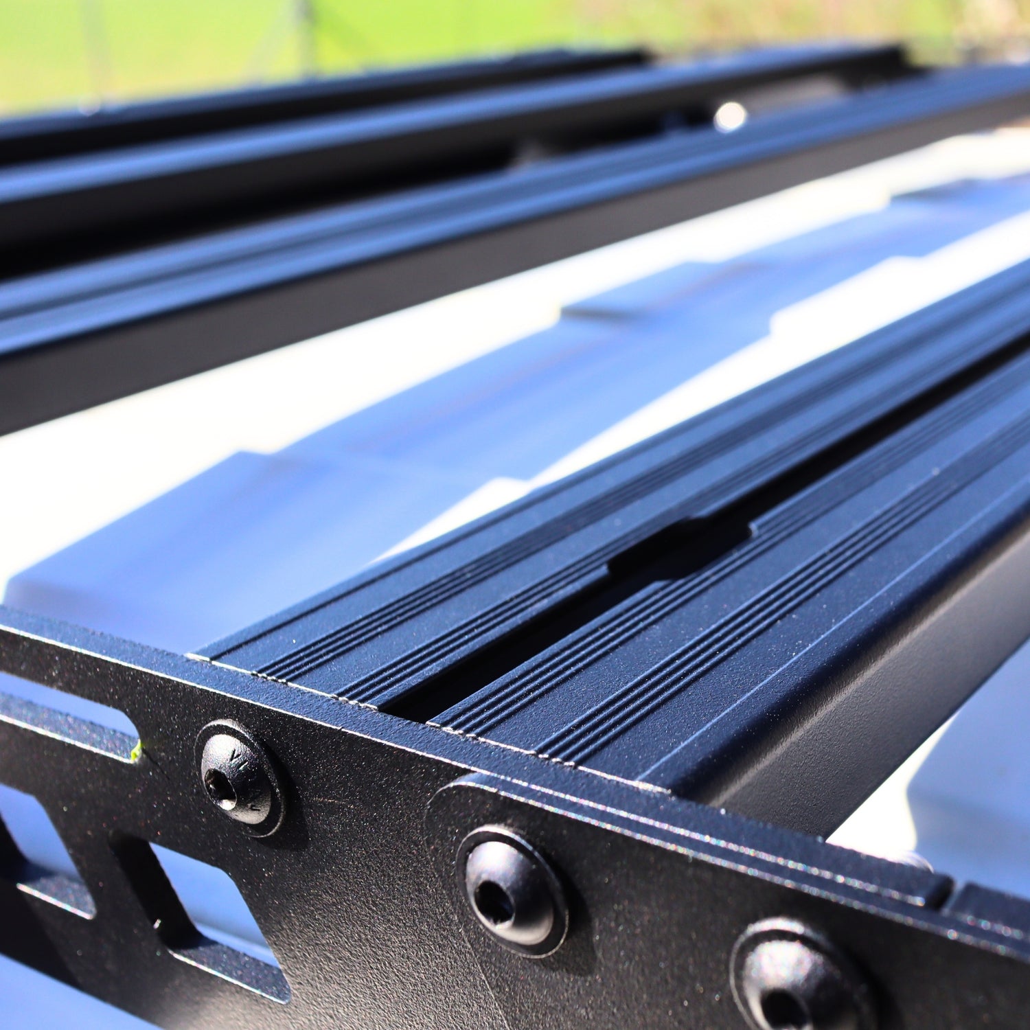 OX PRO Roof Rack with LED Bar - FJ Cruiser - Bison Gear