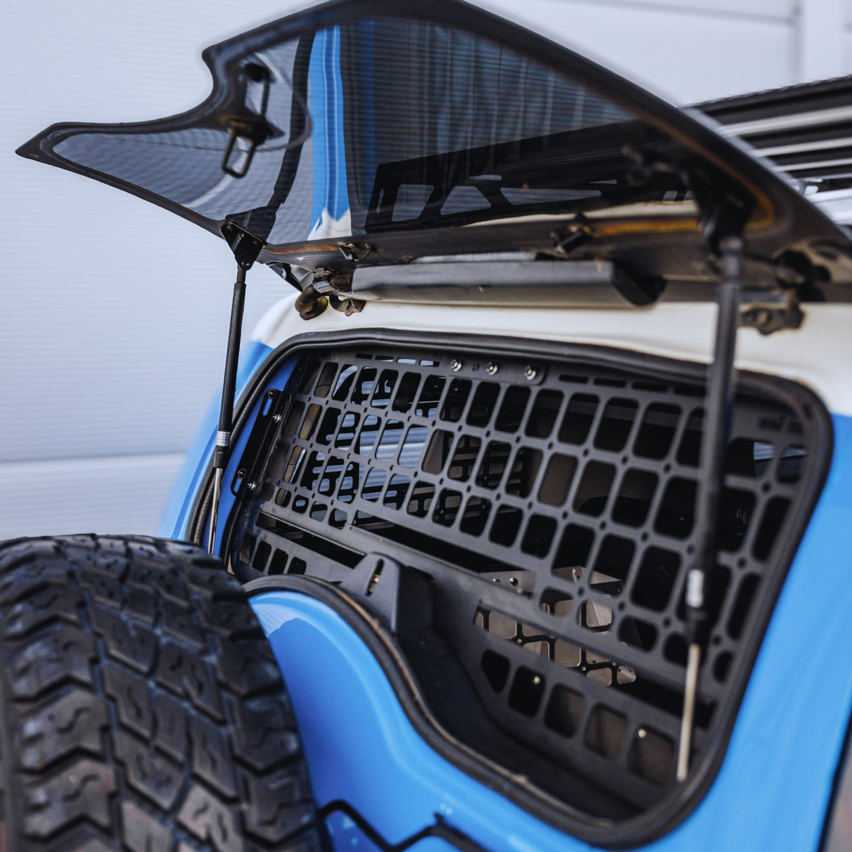 Back Window MOLLE Panel - FJ Cruiser-2-Bison Gear