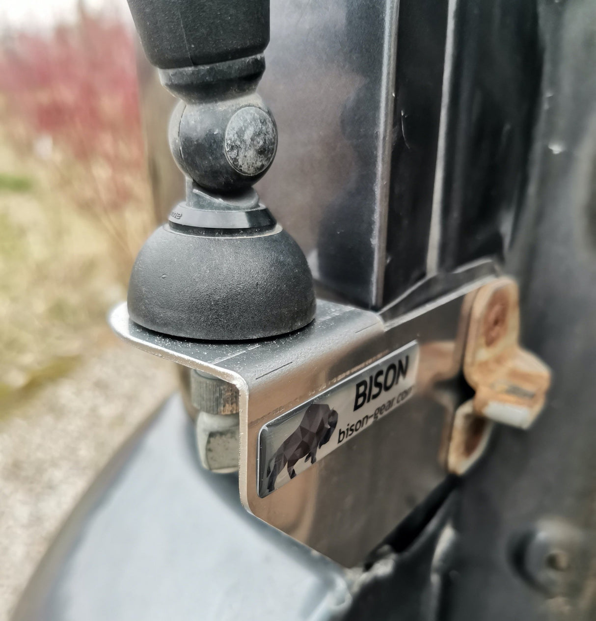 CB Radio Bracket - LC120/GX470-5-Bison Gear
