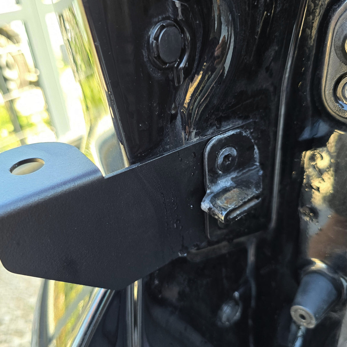 CB Radio Bracket - LC150/GX460-9-Bison Gear