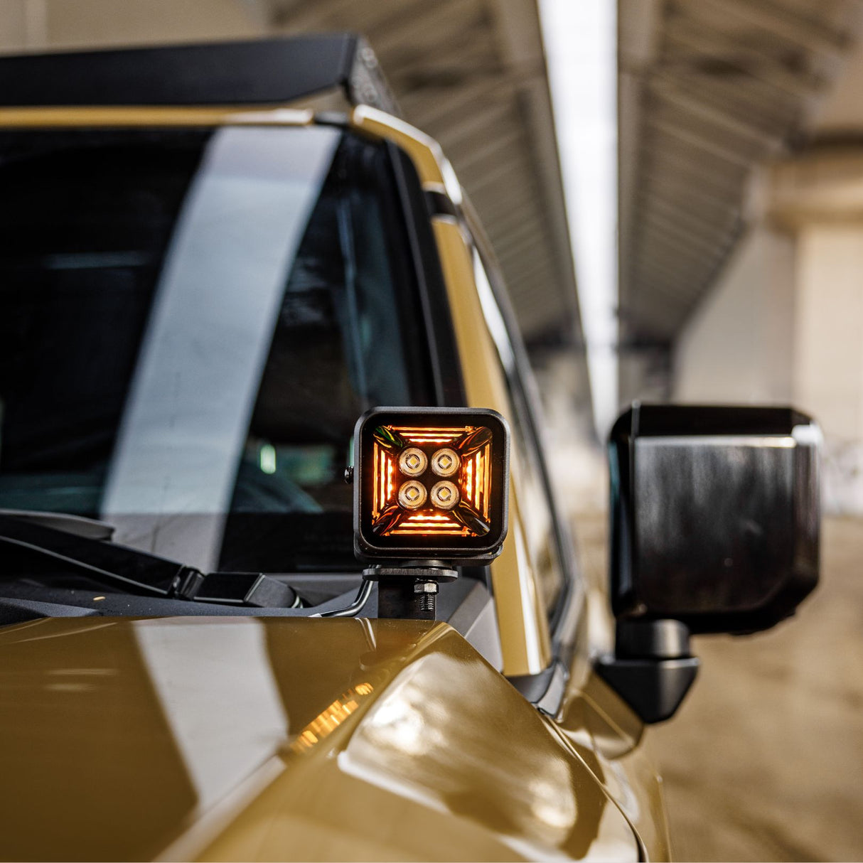 Dark Knight Fortex Work Light 38W Amber-6-Bison Gear