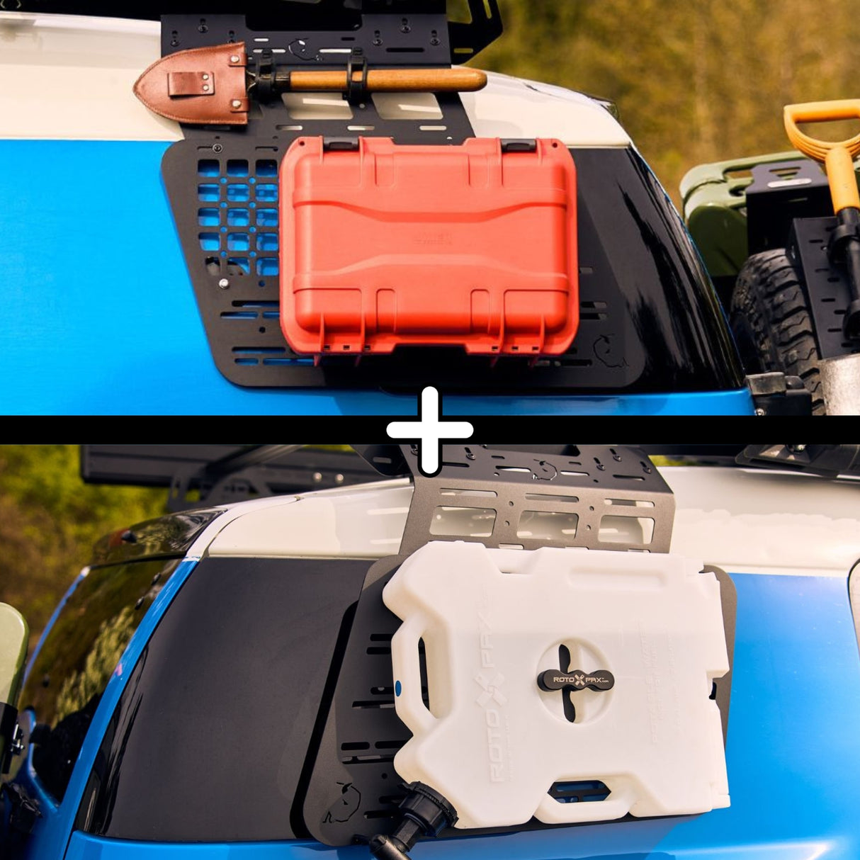 SET: External MOLLE Panels (Left + Right) - FJ Cruiser