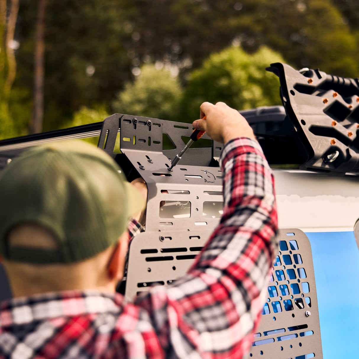 External MOLLE Panel - FJ Cruiser-16-Bison Gear