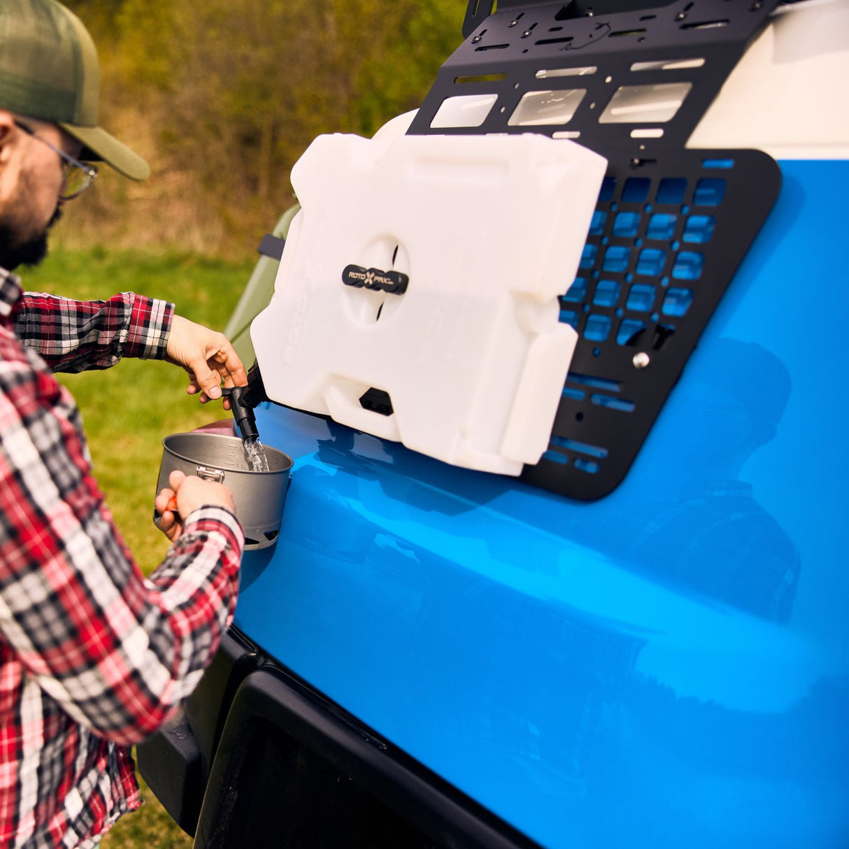 External MOLLE Panel - FJ Cruiser-17-Bison Gear