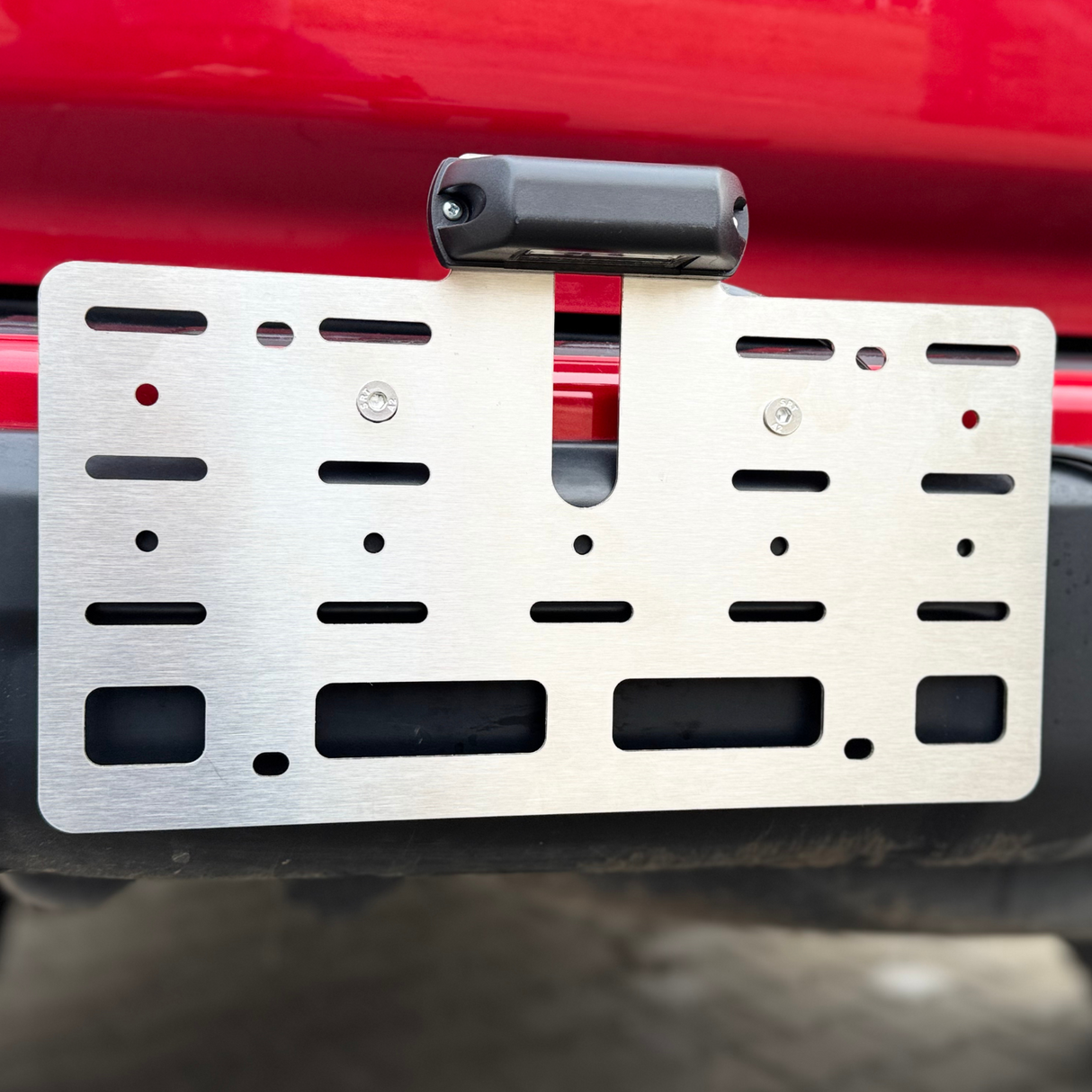 License Plate Bracket-2-Bison Gear