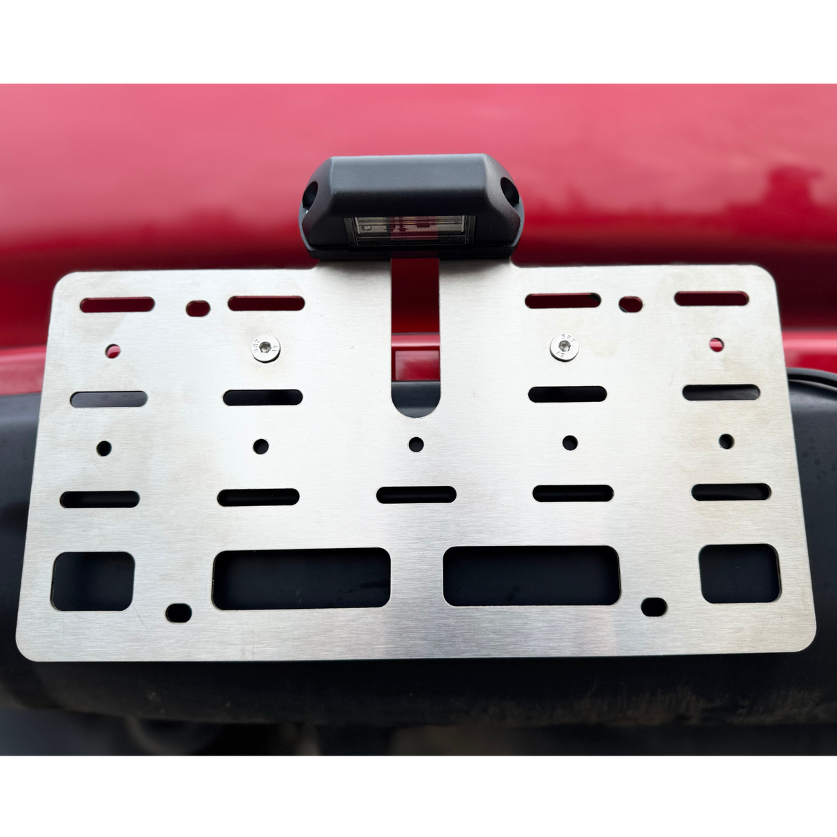 License Plate Bracket-3-Bison Gear