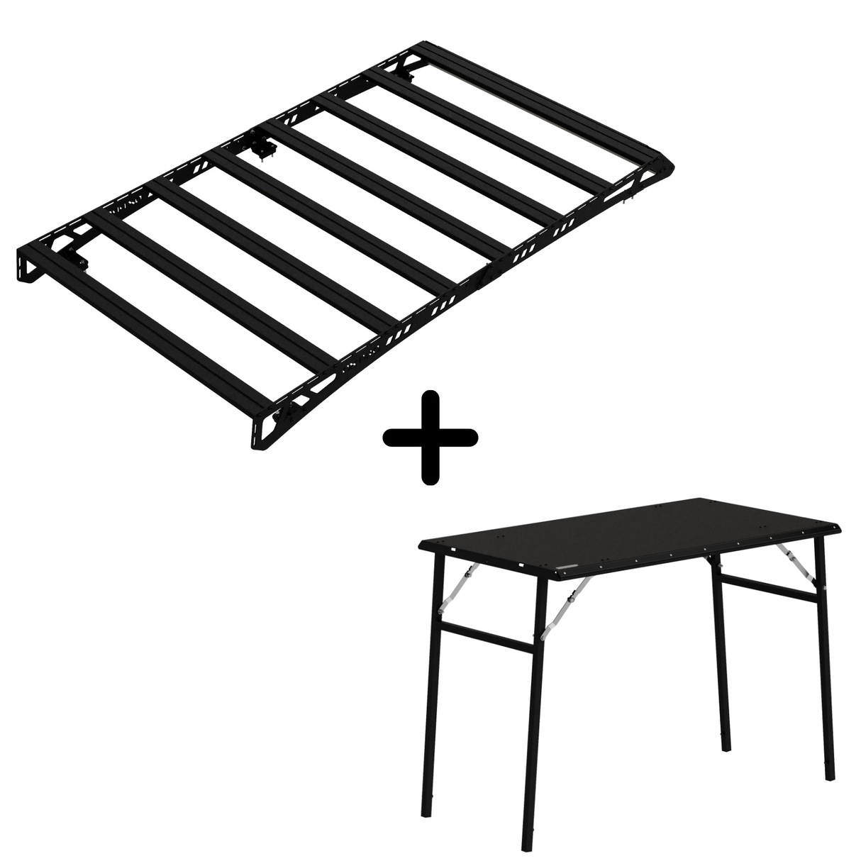 SET: OX PRO Roof Rack + Camping Table - FJ Cruiser
