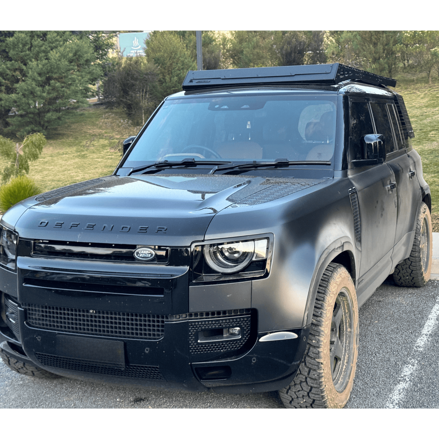 OX PRO Roof Rack - LAND ROVER Defender (L663) 110 - Bison Gear