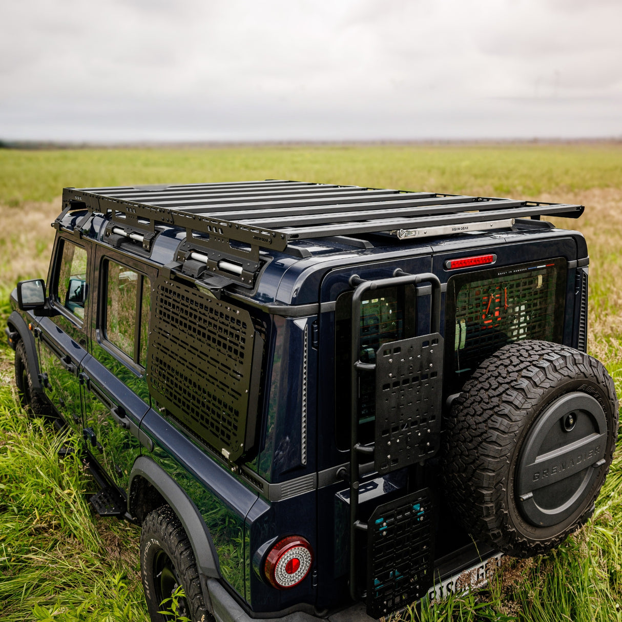 SET - MEGAPACK: 1/1 OX PRO Roof Rack - Grenadier-8-Bison Gear