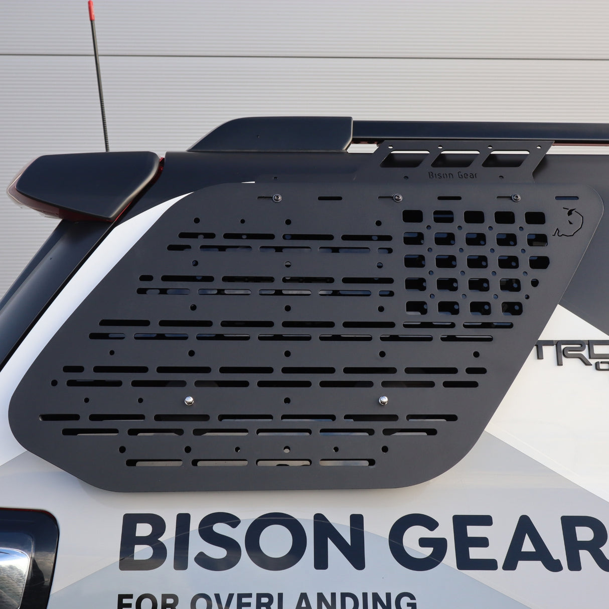 SET: OX PRO Roof Rack + 2x FACTORY RAILS MOLLE Panels (Left+Right) - 4Runner 5th Gen-3-Bison Gear