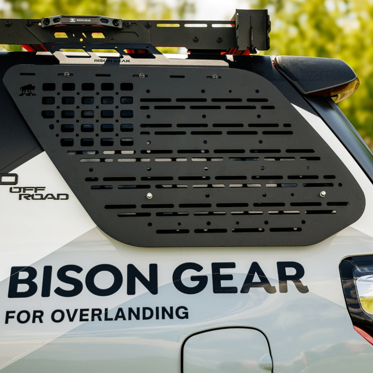 SET: OX PRO Roof Rack + 2x LOW PROFILE MOLLE Panels - 4Runner 5th Gen-3-Bison Gear