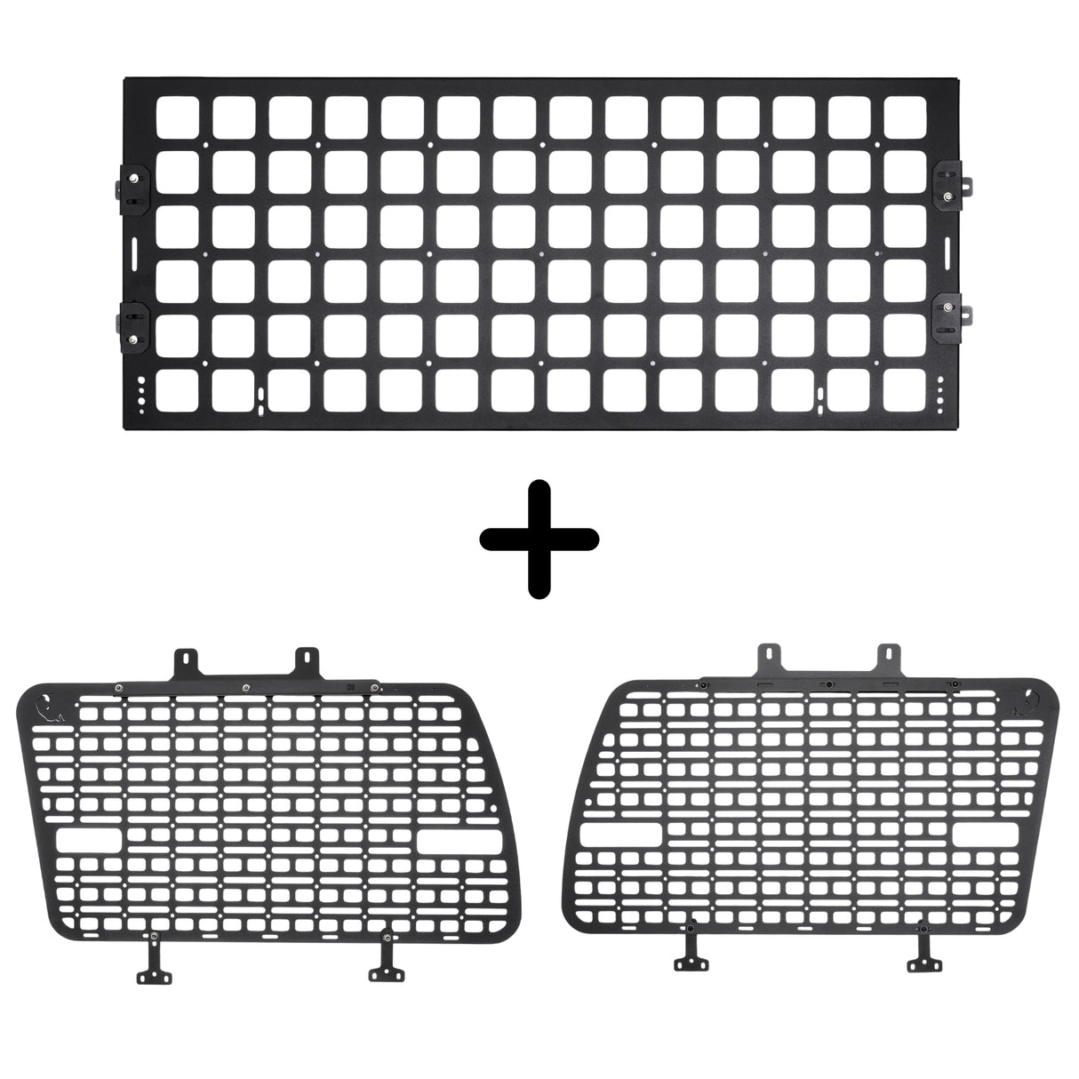 SET: Shelf + 2 Panels (Left + Right) - LC80/LX450-1-Bison Gear