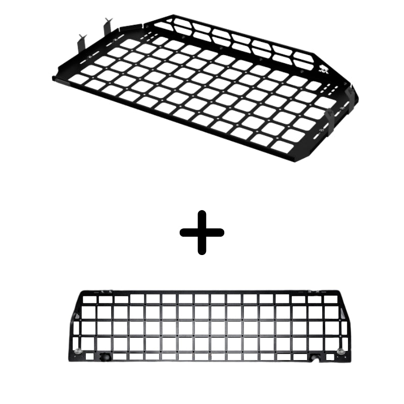 SET: Shelf + Barrier - LC150/GX460-1-Bison Gear