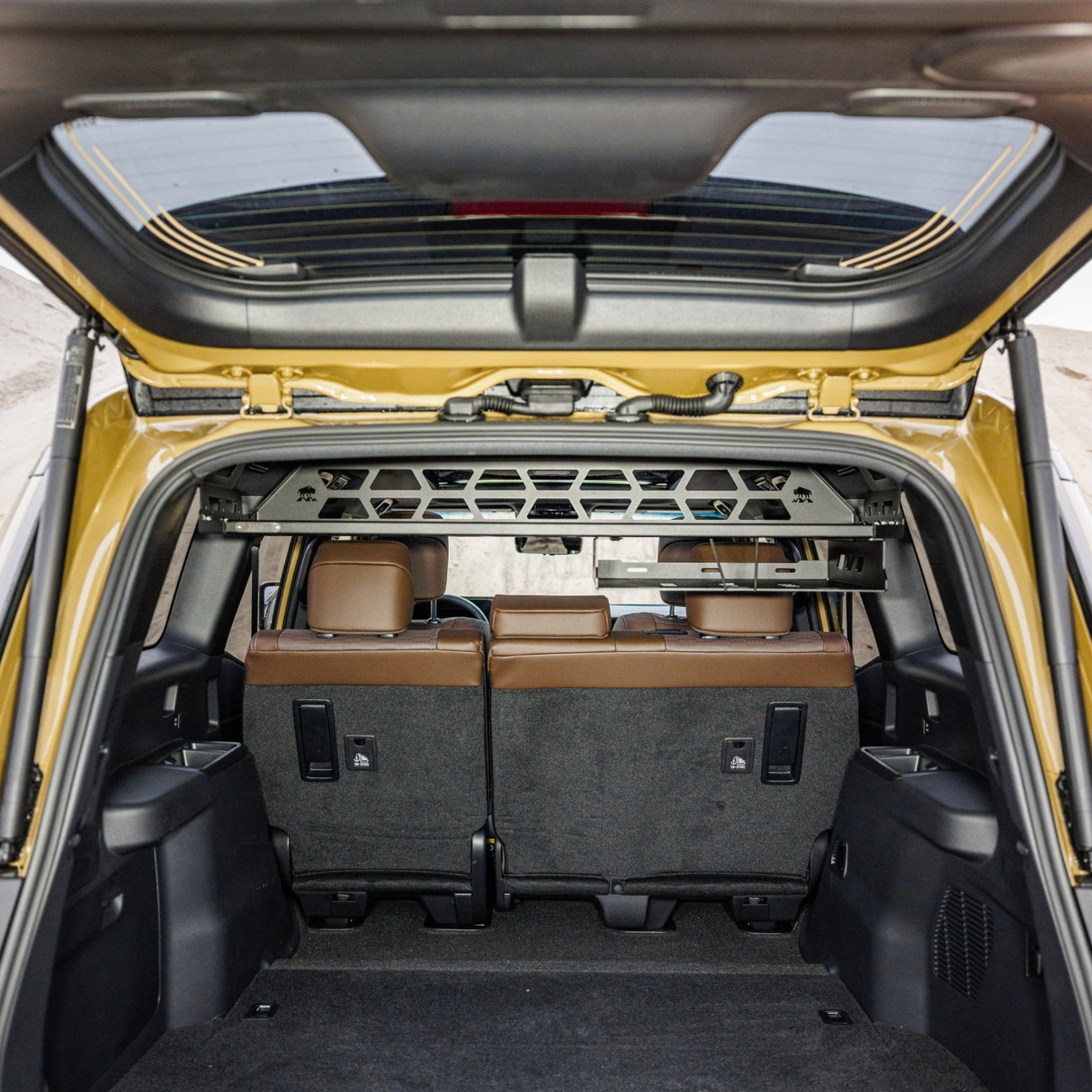 SET: Shelf + Cargo Barrier + Under the-Shelf Compartment - LC250/GX550-7-Bison Gear