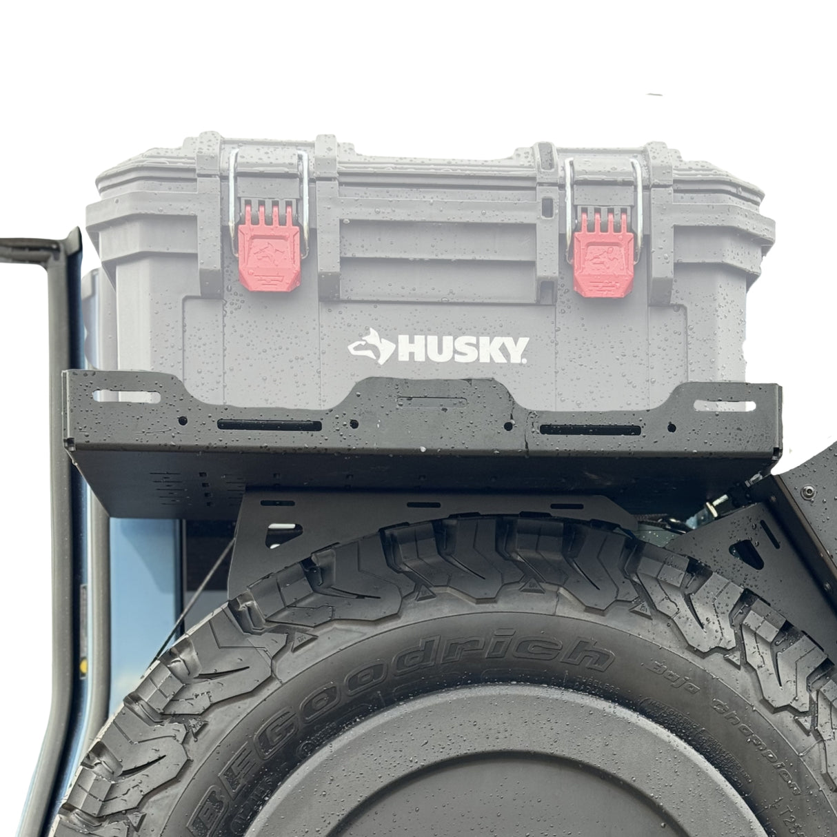 SET: Universal Wheel Mount + NEW Strap + Spare Wheel Tray-4-Bison Gear